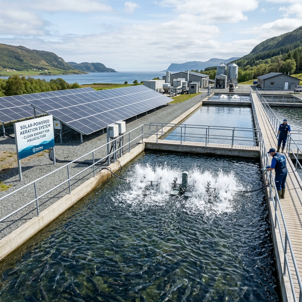 Smart Oxygen Aerators for Fisheries